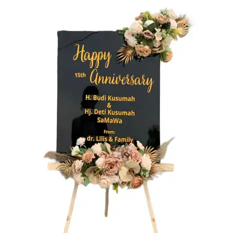 Papan Bunga Akrilik Nyawangan