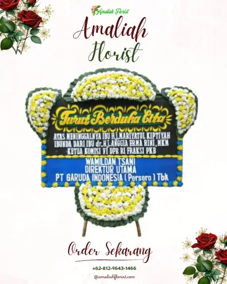 Papan Bunga Duka Nyawangan